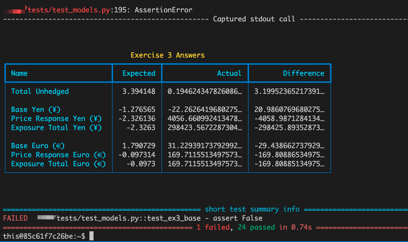 Initial Python Rich table formatting
